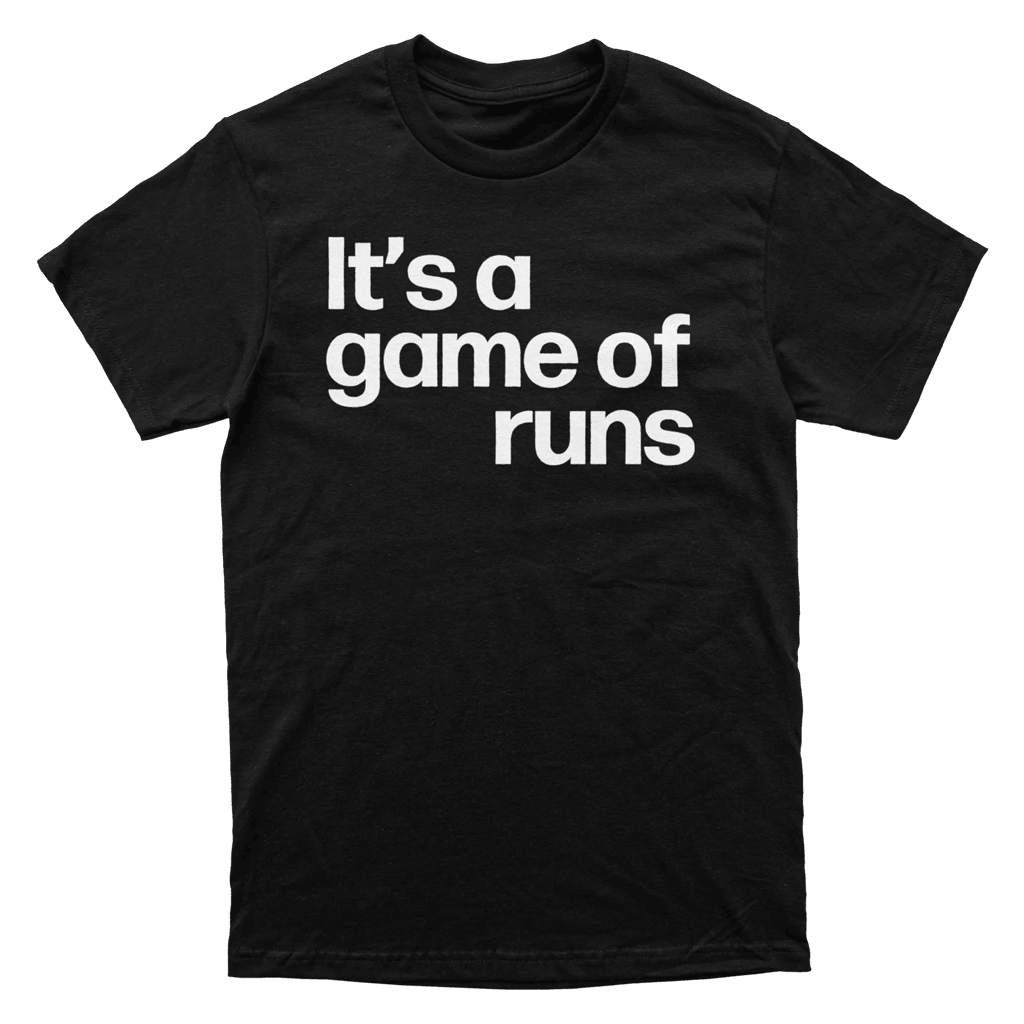 Almost Friday Merch It's A Game Of Runs T-Shirt Gift Ideas For Husband-1