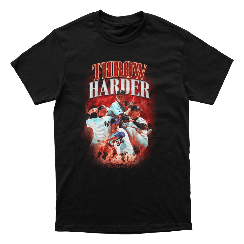 Almost Friday Merch Throw Harder T-Shirt Best Birthday Gift For Husband-1