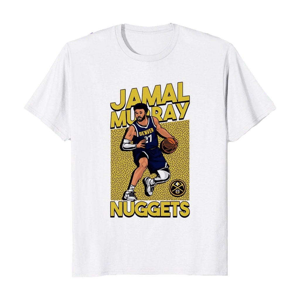 Altitude Authentics Merch Nuggets 27 Jamal Murray In Action T-Shirt Gifts For Son-1