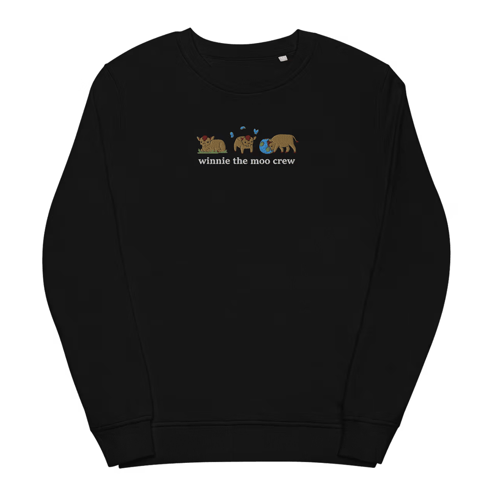 Alveus Sanctuary Merch Winnie The Moo Sweatshirt Best Gifts For Boyfriend-1