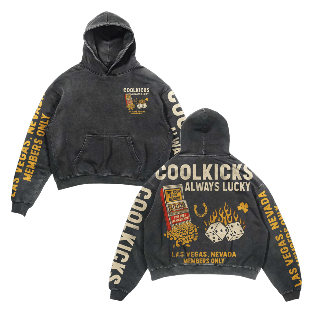 Always Lucky Cool Kicks Acid Hoodie Coolkicks Merch Good Gifts For Boyfriend-1