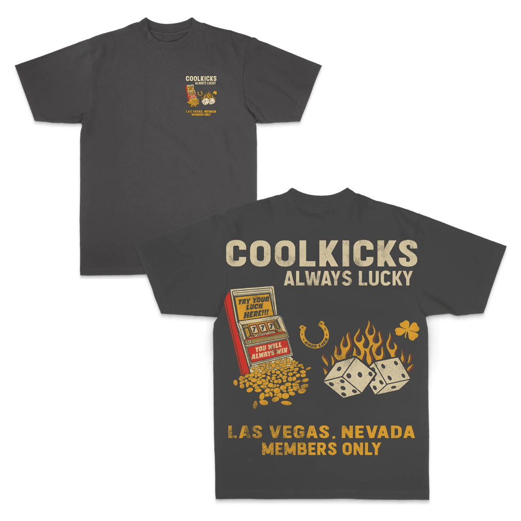 Always Lucky Cool Kicks T-Shirt Coolkicks Merch Gifts For My Boyfriend-1 Always Lucky Cool Kicks T-Shirt Coolkicks Merch Gifts For My Boyfriend-1