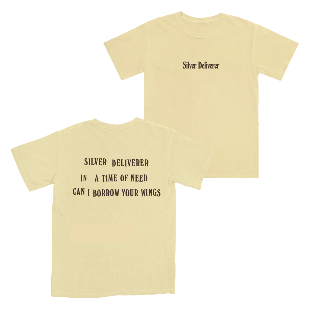 Alyandaj Merch Silver Deliverer Lyric T-Shirt Presents For Boyfriend-1