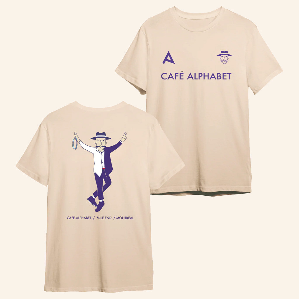 Ambros Coffee Merch Alphabet Mangas Barista T-Shirt Birthday Gift Ideas For Him-1