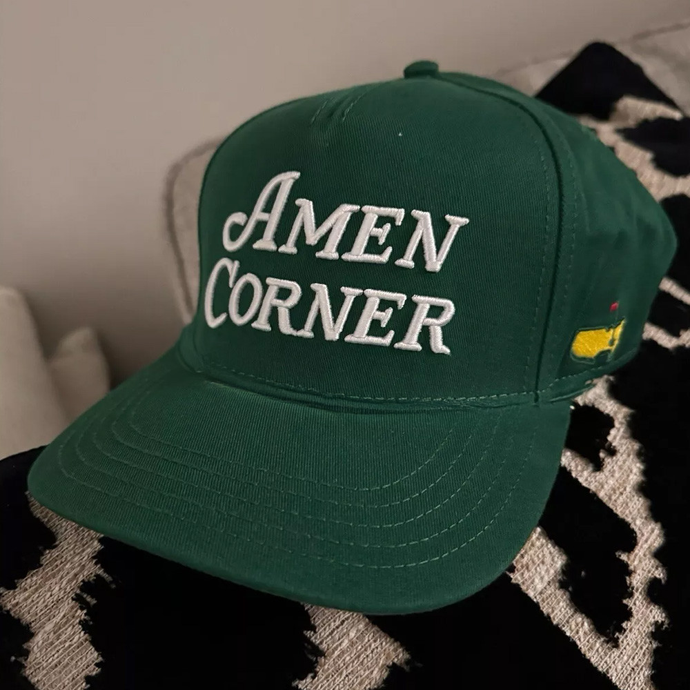 Amen Corner Masters Hat Official Masters Merchandise Online Fathers Day Presents-1