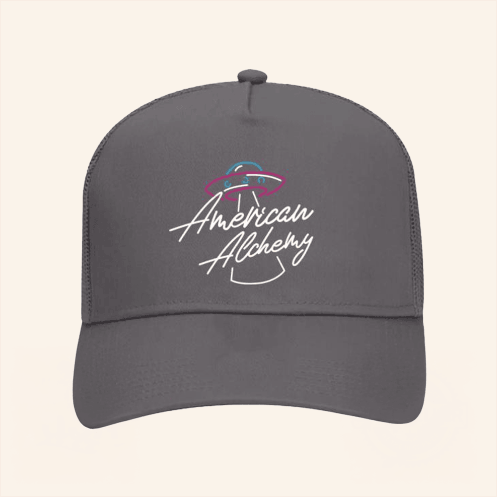 American Alchemy Merch American Alchemy Trucker Hat Gifts For Husband Gifts For Best Friend-1