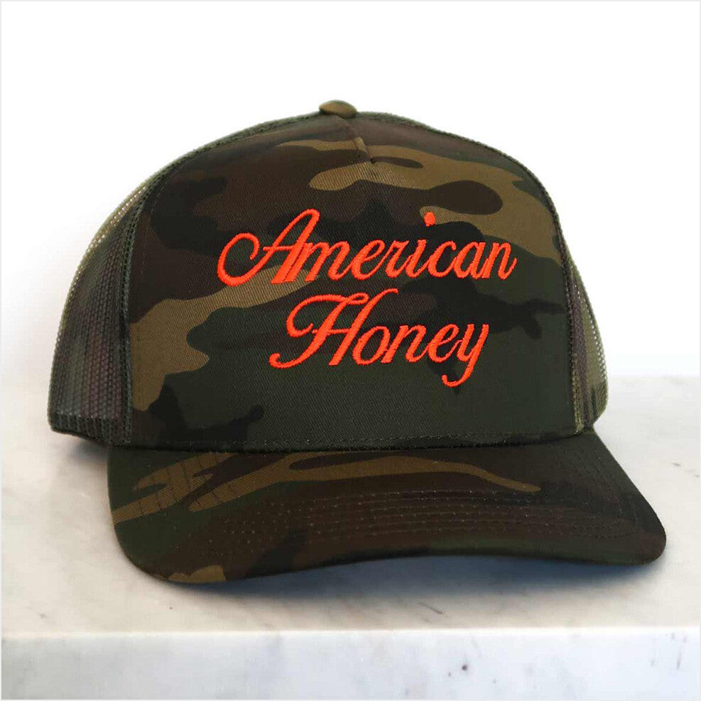 American Honey Hat Camo Hat Gifts For Father Birthday Gifts For Best Friend Christmas Presents-1