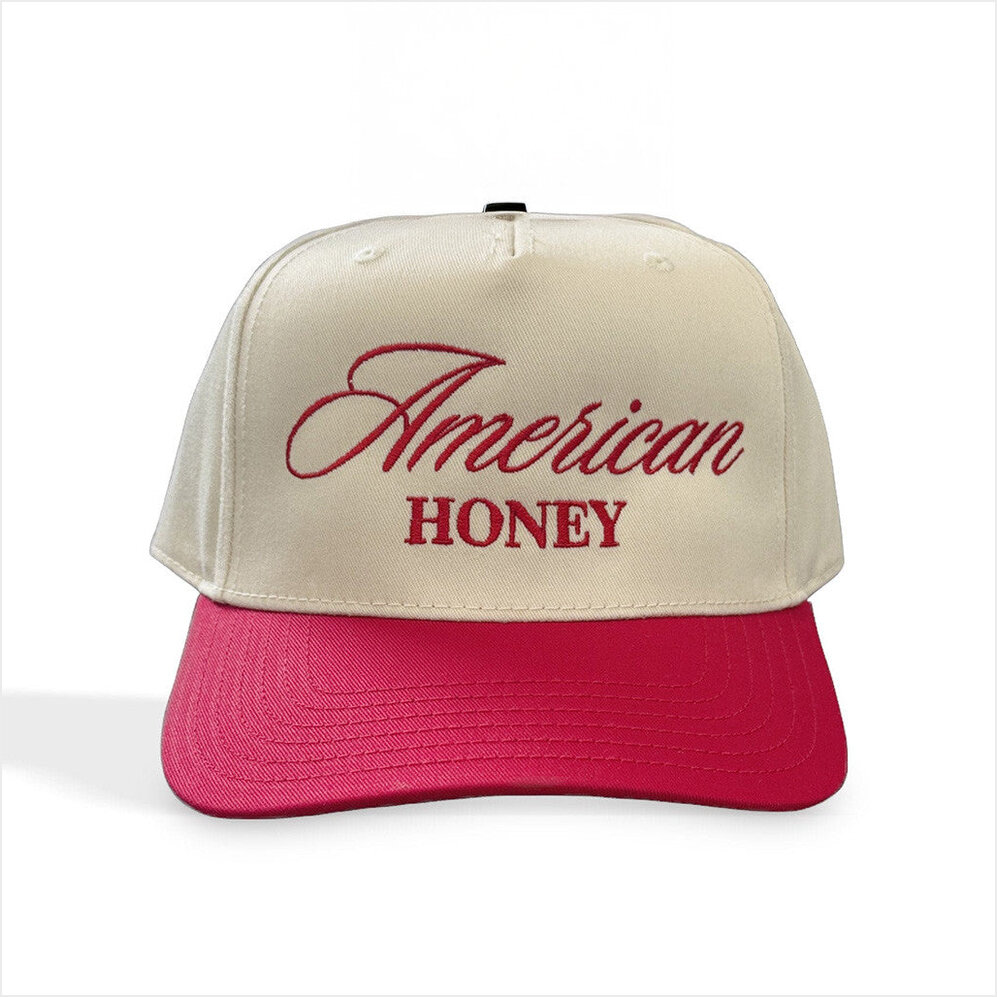 American Honey Hat Embroidered Gifts For Girlfriend Birthday Gifts For Best Friend-1