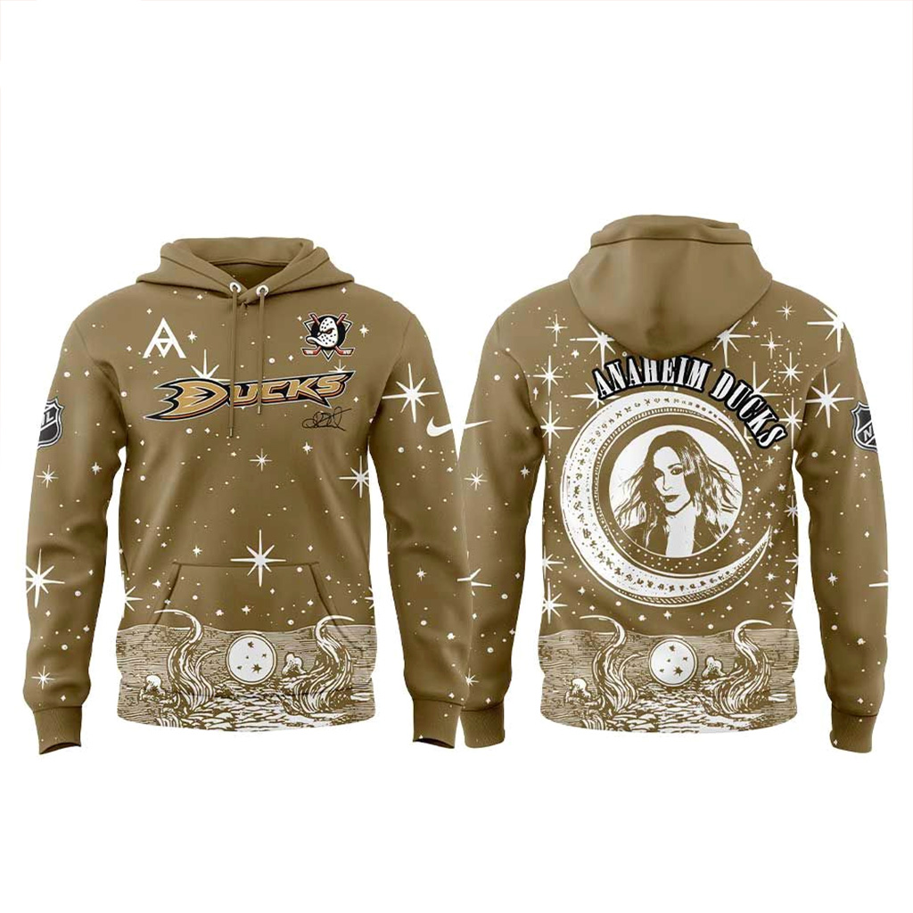 Anaheim Ducks Alanis Morissette The Triple Moon Tour Hoodie Anaheim Ducks Merch Dad Gifts-1