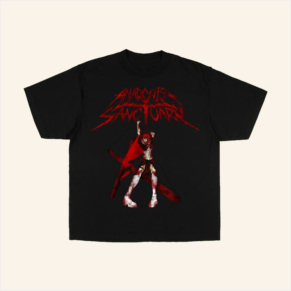 Anarchist Sanctuary Merch Store The Skull T-Shirt Gift Ideas For Him Birthday Gifts For Besties-1