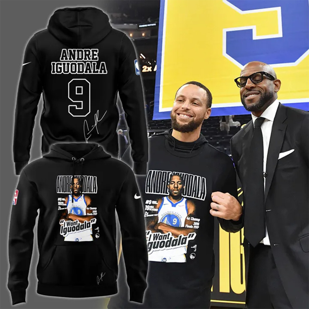 Andre Iguodala Signature Hoodie Good Gifts For Basketball Lovers-1