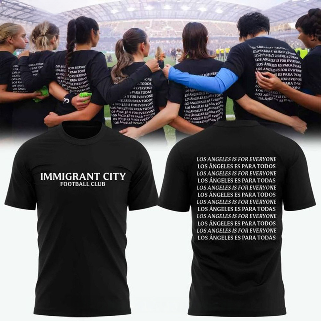 Angel City FC Immigrant City Football Club Special Shirt Gifts For Football Fan-1