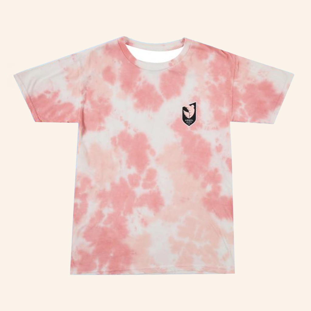 Angel City Merch Acfc X Tie Dye Sol T-Shirt Gifts For Wife-1 Angel City Merch Acfc X Tie Dye Sol T-Shirt Gifts For Wife-1