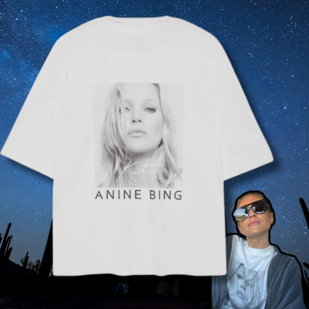 Anine Bing Kate Moss Boxy Shirt Worn By Kristin Cavallari Merch Gifts For Fans-1