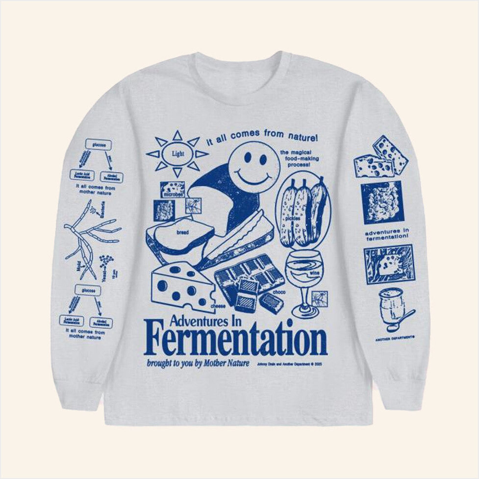 Another Department Merch Fermentation Ash Grey Long Sleeve Shirt Gift Ideas For Husband-1