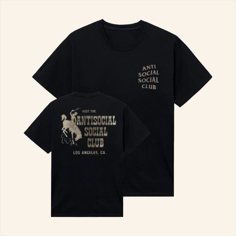 Anti Social Social Club Merch Assc Same Old Bar Shirt Gifts For Him Gifts For Best Friend-1