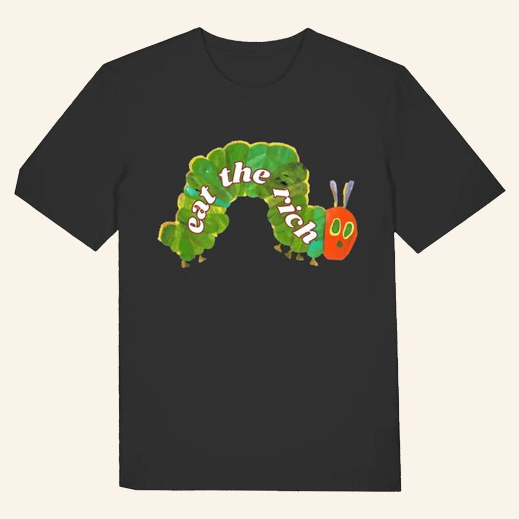 Antifascist Clothing Merch Comrade Caterpillar Shirt Presents For Boyfriend-1