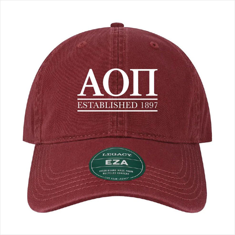 Aoii Merch AOII Established 1897 Hat Gift Ideas For Friends Birthday Gifts For Besties-1