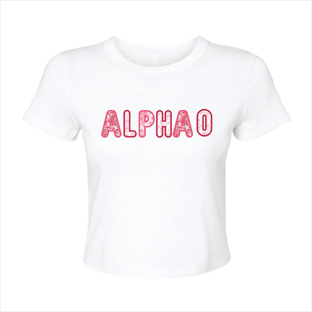 Aoii Merch Alpha O Baby Tee Gift Ideas For Girlfriend Birthday Gifts For BFF Christmas Presents-1