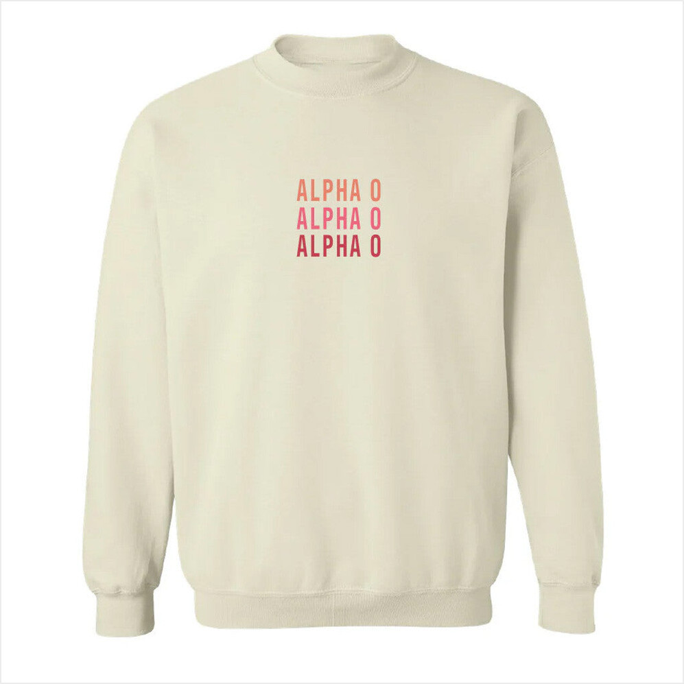 Aoii Merch Alpha O Sweatshirt Best Gifts For Wife Birthday Gifts For Friends Christmas Presents-1