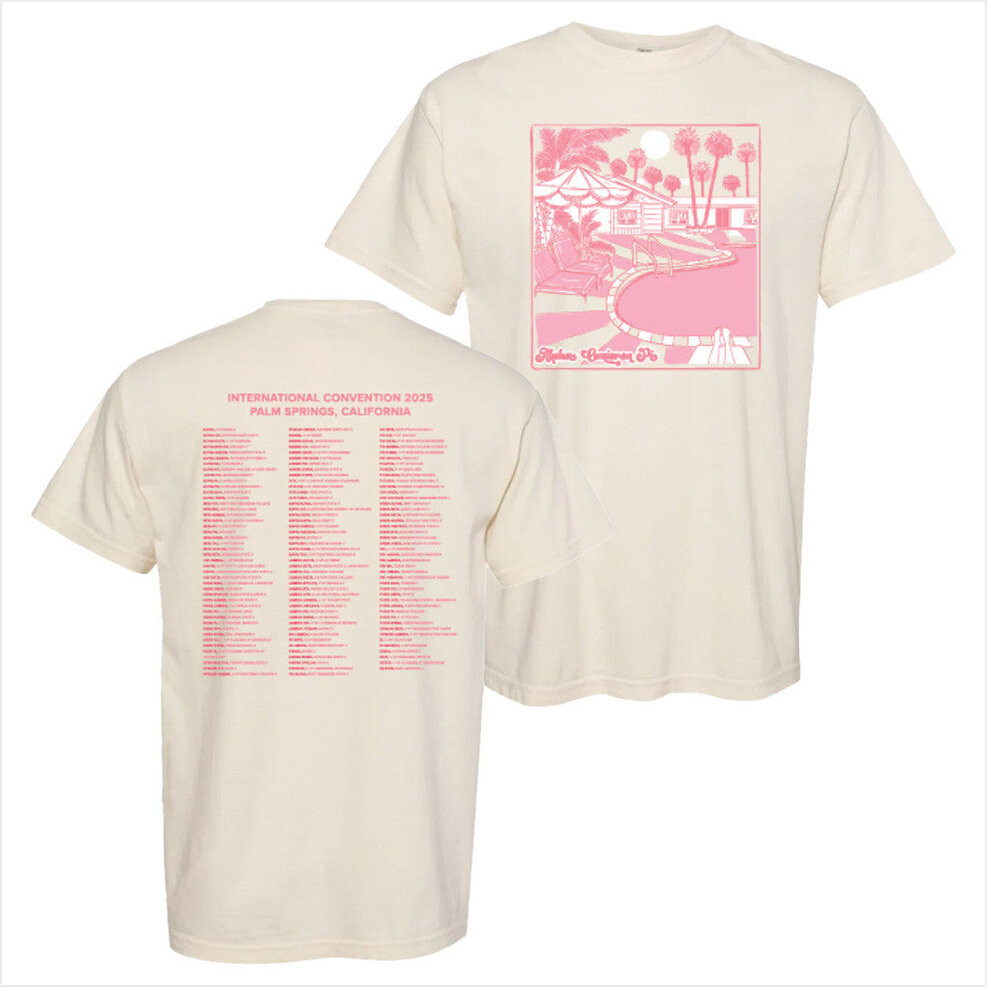 Aoii Merch Band International Convention 2025 T-Shirt Gifts For Fans Birthday Gifts For Sister-1