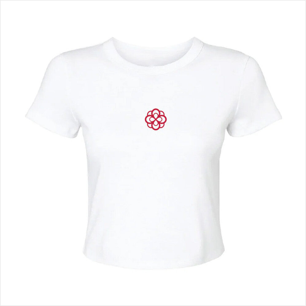 Aoii Merch Infinity Rose Baby Tee Gift Ideas For Friends Birthday Gifts For Friends-1