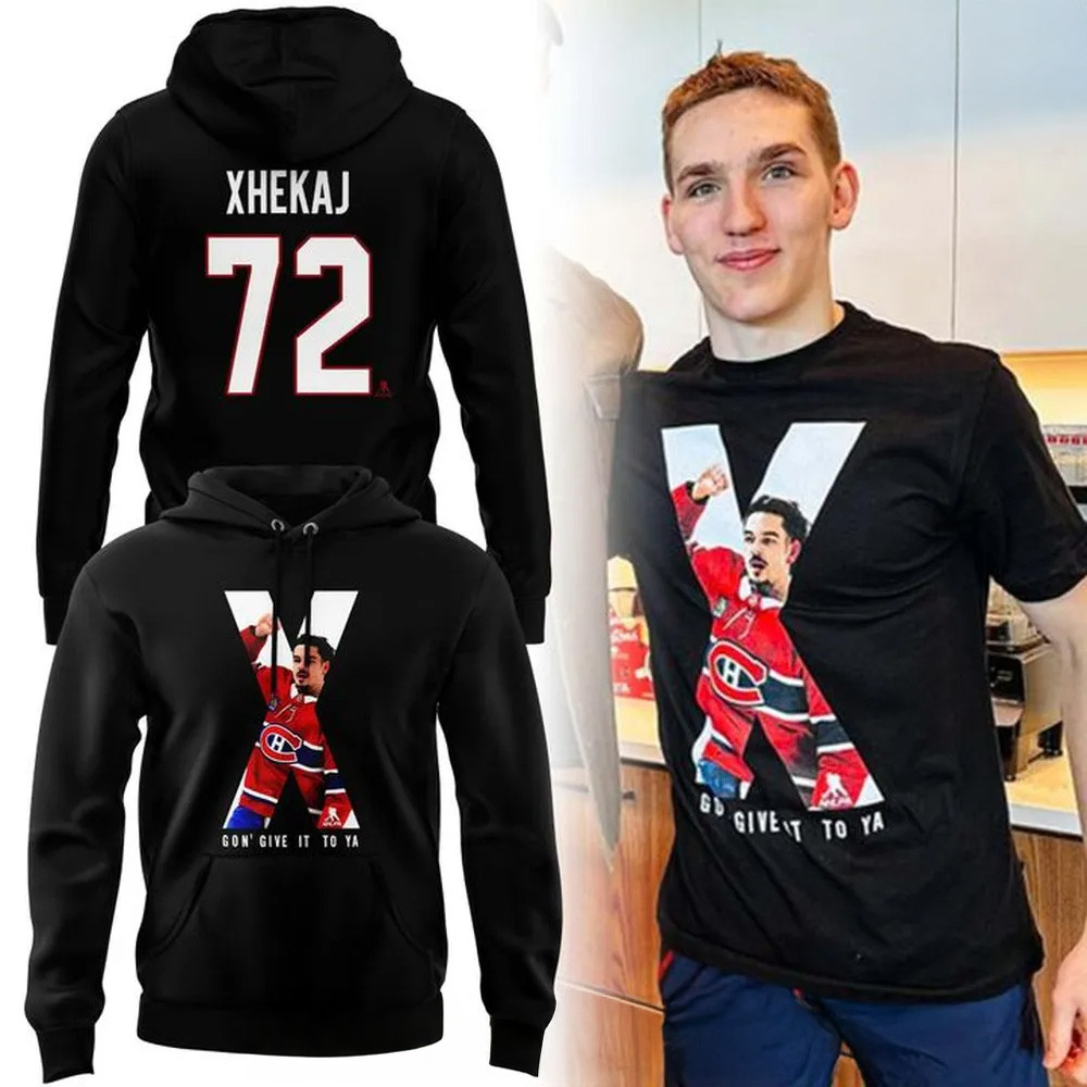 Arber Xhekaj - X Gon' Give It To Ya Hoodie Arber Xhekaj Merch First Fathers Day Gift-1