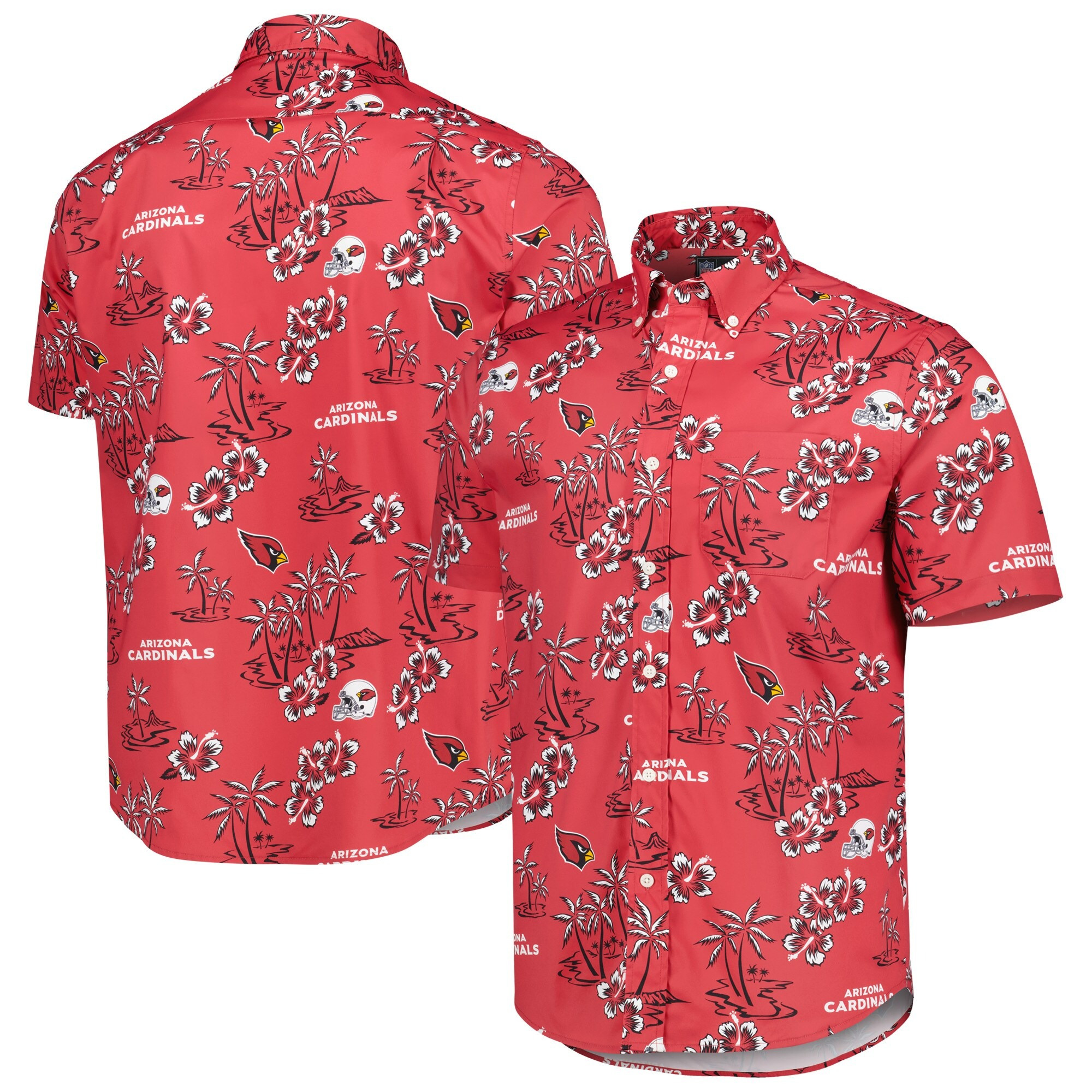 Arizona Cardinals Hawaiian Shirt NFL Aloha Shirt Father's Day Presents For Husband-1