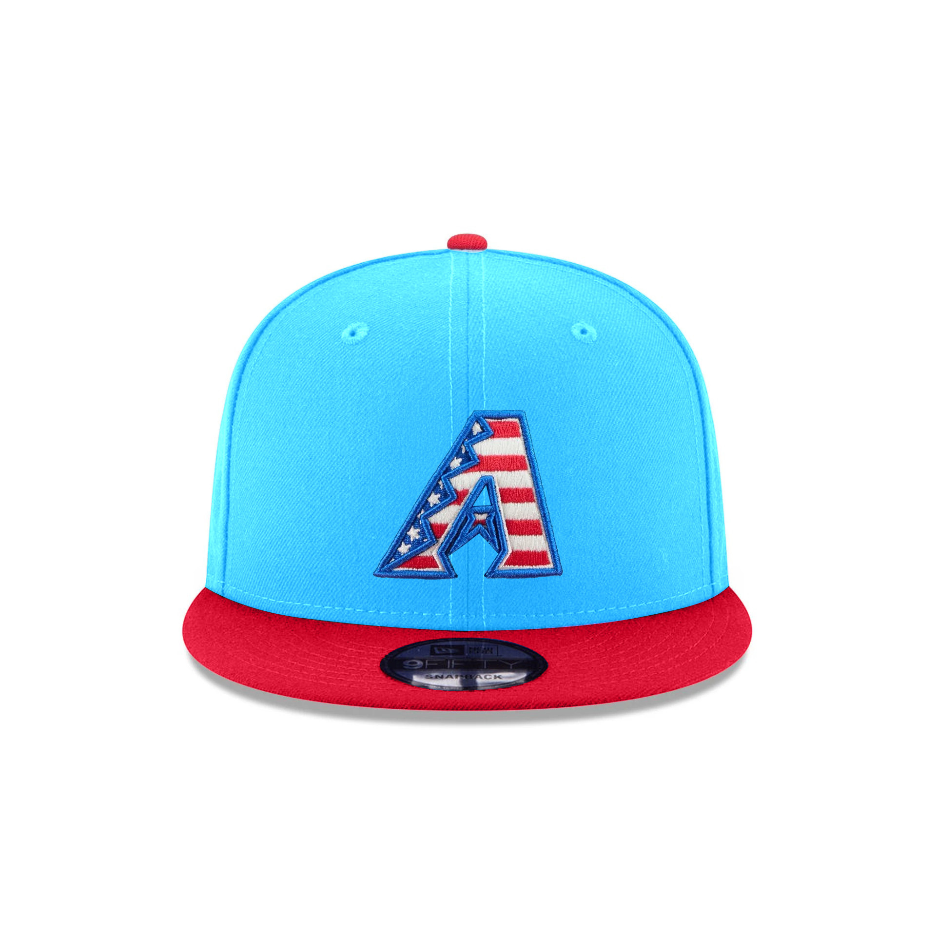 Arizona Diamondbacks 4th Of July Hat 2025 MLB Independence Day Merch Snapback Dad Gift Ideas-1