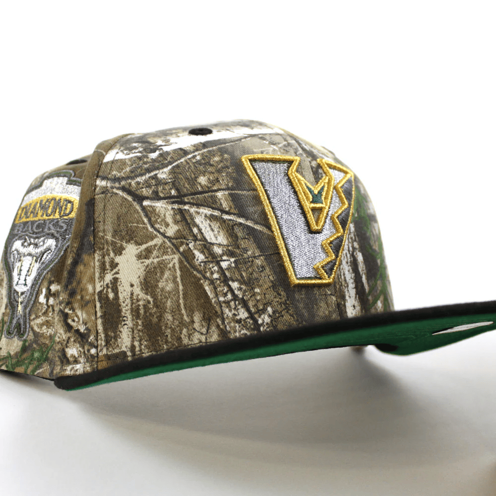 Arizona Upside Down Hat Trend Arizona Diamondbacks 1998 Inaugural Season Camo Snapback Hat-1