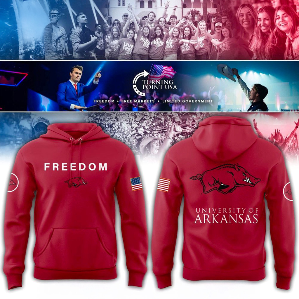 Arkansas Razorbacks Freedom Hoodie Razorbacks Merch Christmas Gift Ideas For Him-1