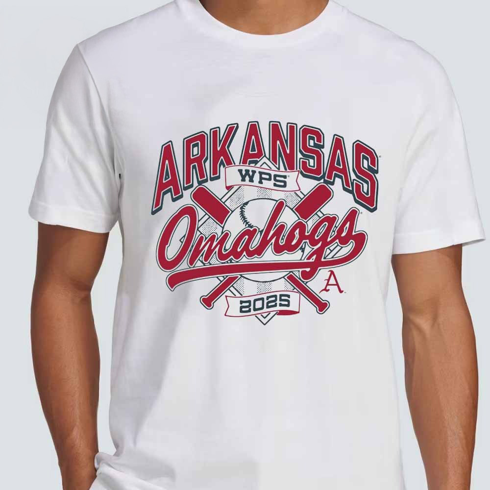 Arkansas Razorbacks Omahogs Baseball 2025 Regionals Shirt Arkansas Razorbacks Merch-1