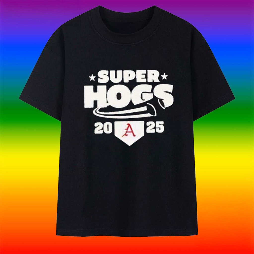 Arkansas Razorbacks Super Regional Champions 2025 T-Shirt-1