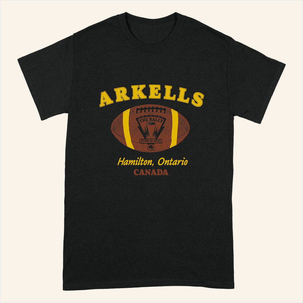 Arkells Music Merch The Rally Football Event T-Shirt Presents For Music Lovers Gifts For Fans-1 Arkells Music Merch The Rally Football Event T-Shirt Presents For Music Lovers Gifts For Fans-1