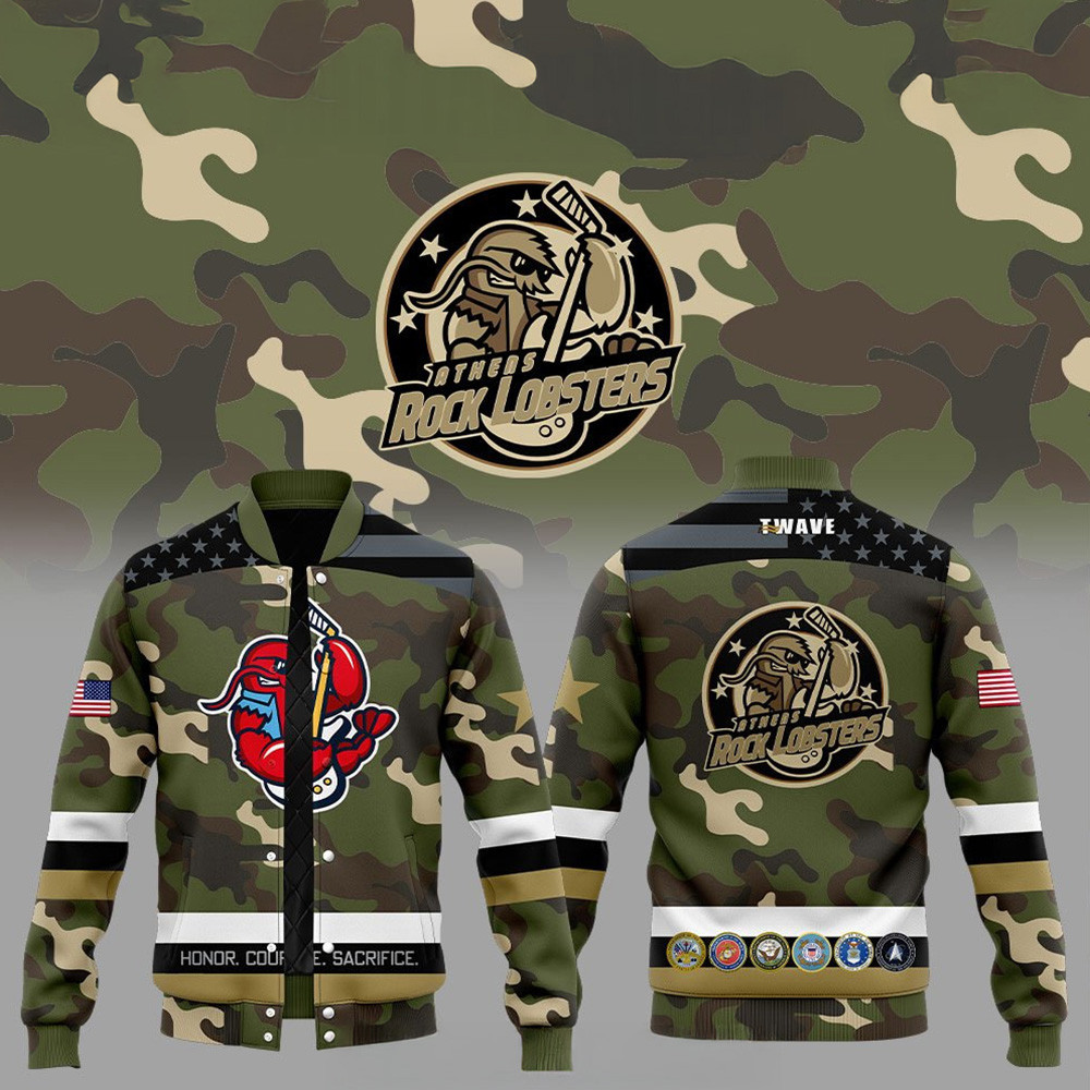 Athens Rock Lobsters Military Night 2025 Jacket Athens Rock Lobsters Merch Father's Day Gifts-1