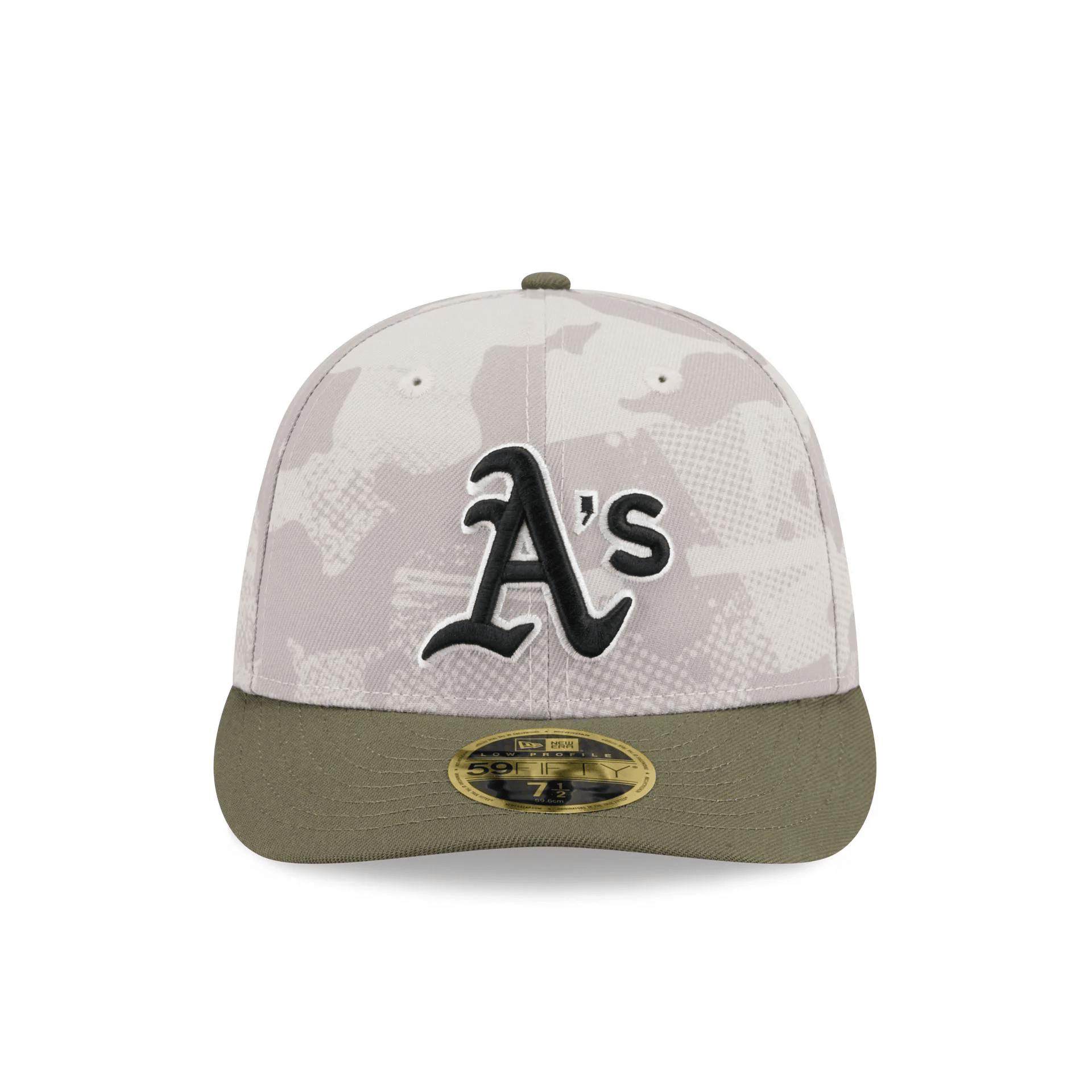 Athletics Camo Hat MLB Armed Forces Day 2025 Hat Merch Best Father's Day Special Gifts-1