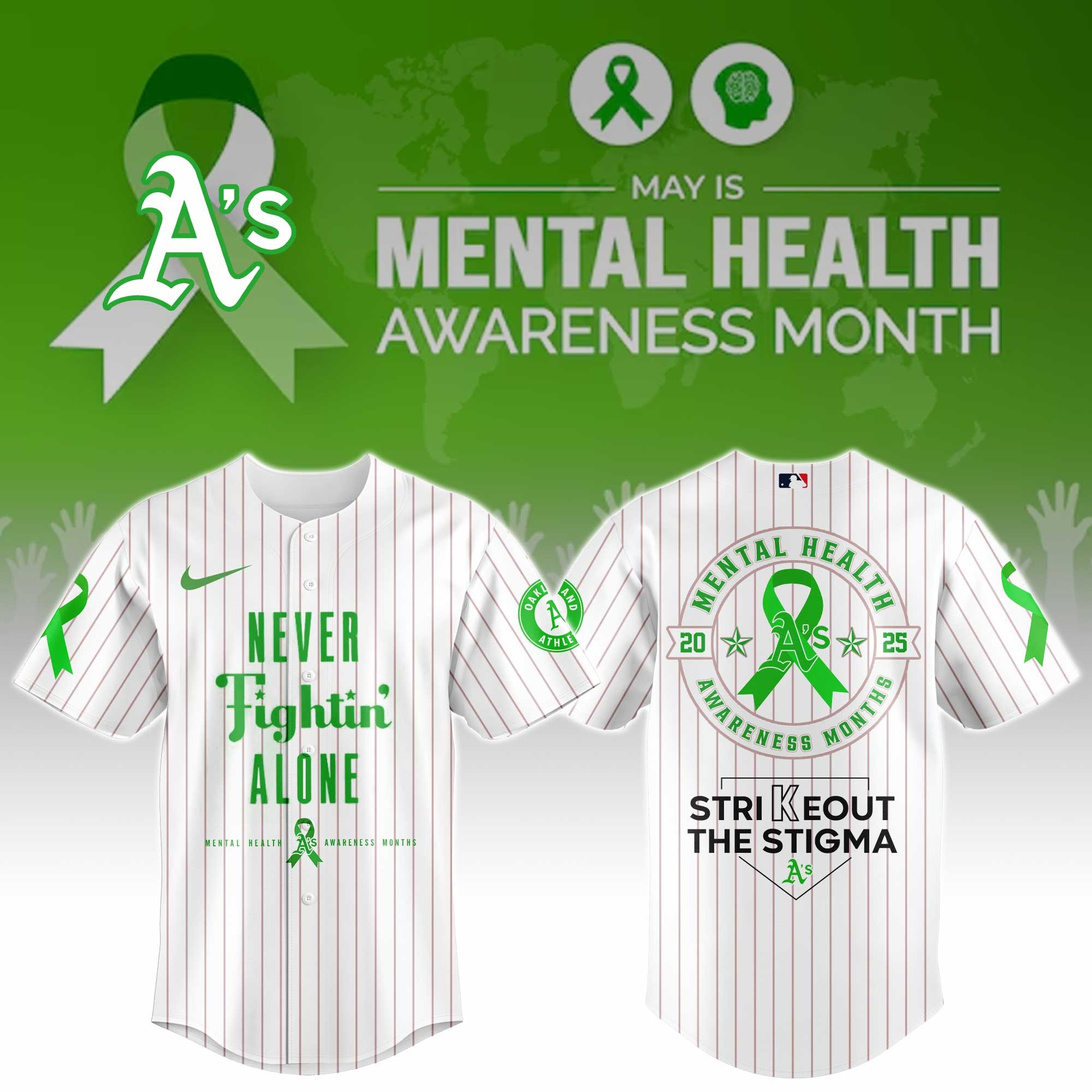Athletics Special Mental Health Awareness Week Limited Edition Jersey Athletics Merch Fans Gifts-1