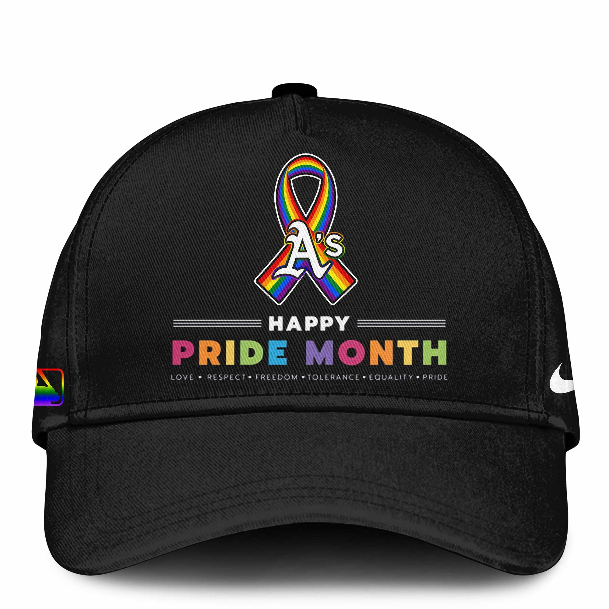 Athletics Special Pride Month Hat Unique Gifts For Baseball Fans-1