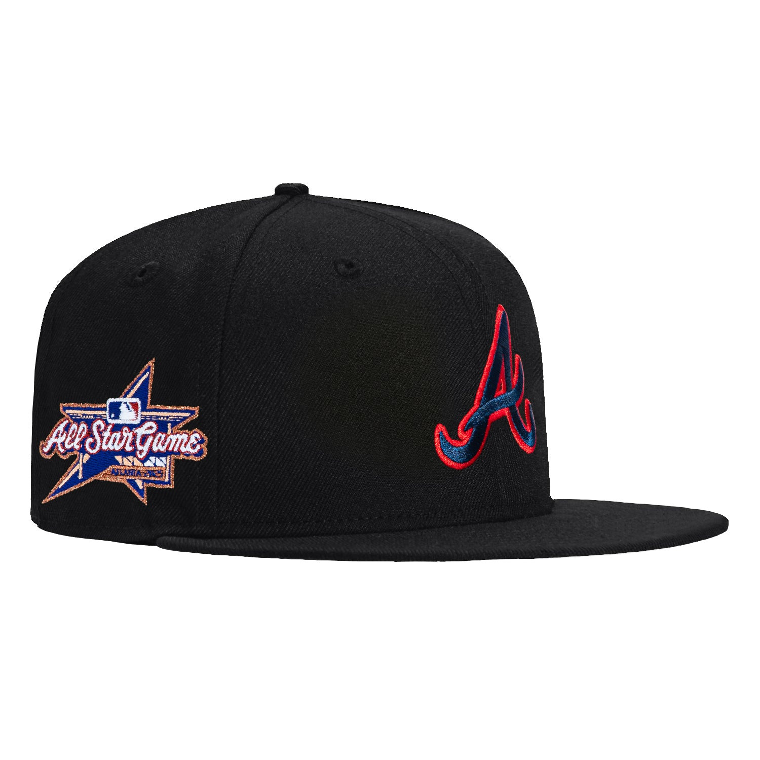 Atlanta Braves 2025 All Star Game Hat Black Snapback Gifts For Baseball Lovers-1