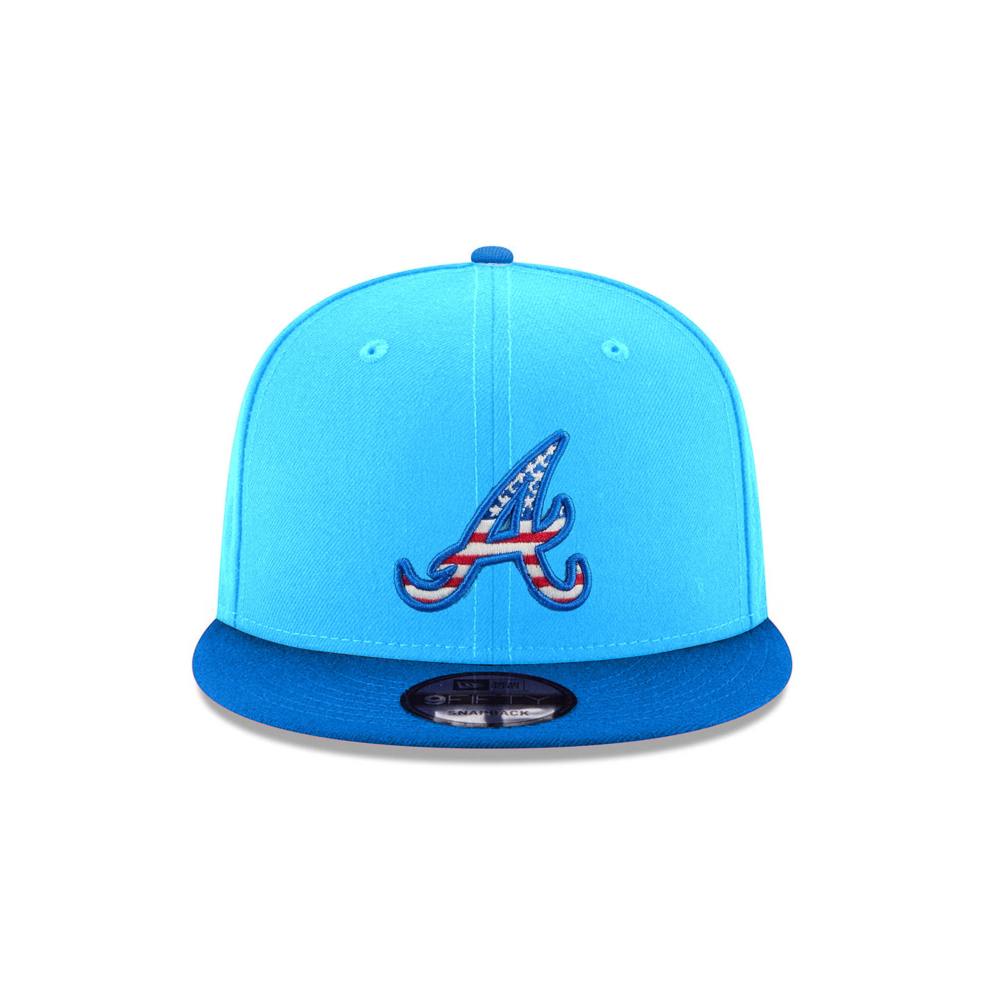 Atlanta Braves 4th Of July Hat 2025 MLB Independence Day Merch Snapback Best Gifts For Dad-1