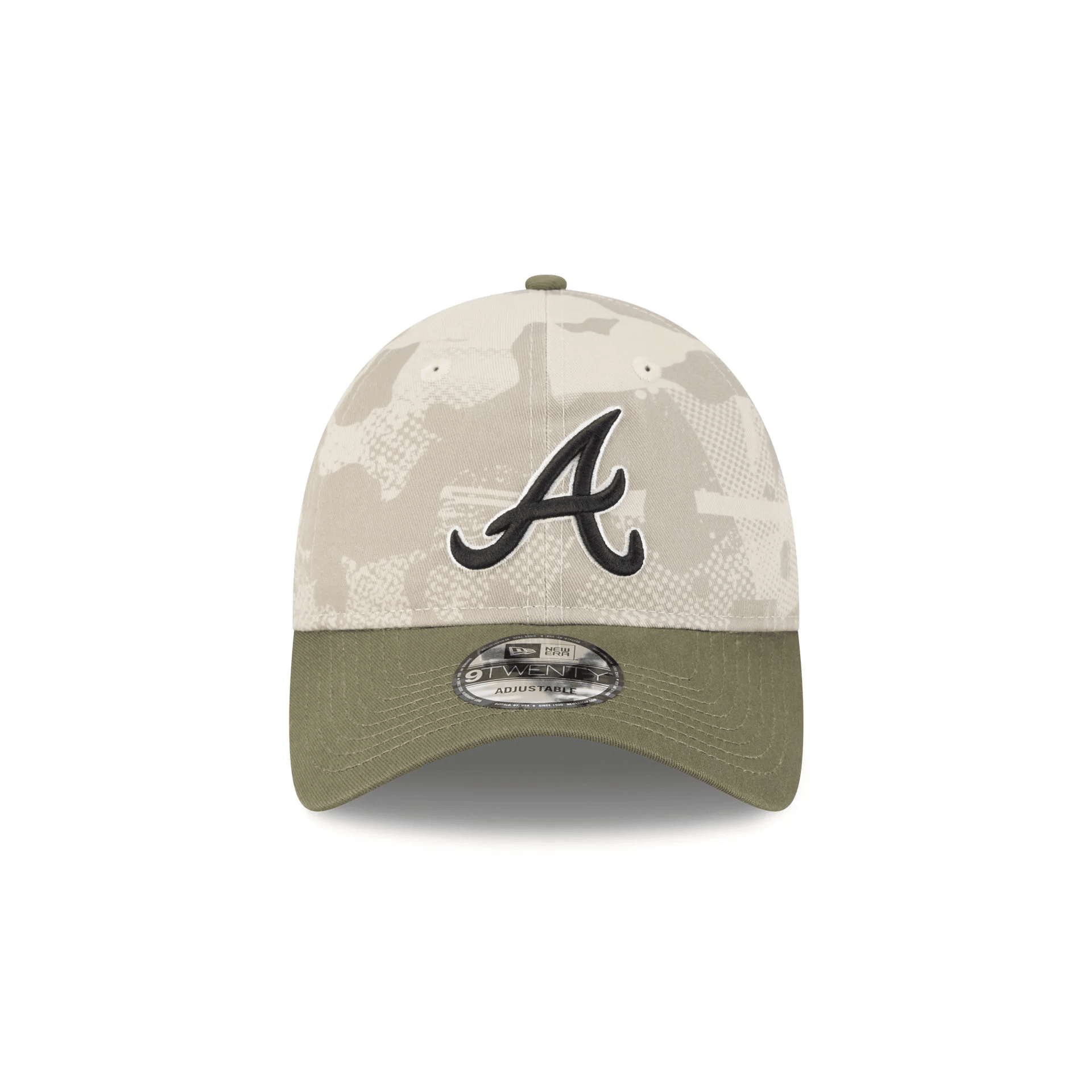 Atlanta Braves Camo Hat MLB Armed Forces Day 2025 Hat Merch Dad Gifts For Father's Day 2025-1
