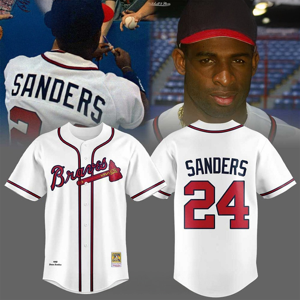 Atlanta Braves Deion Sanders Baseball Jersey Atlanta Braves Merch Gifts For Father-1 Atlanta Braves Deion Sanders Baseball Jersey Atlanta Braves Merch Gifts For Father-1