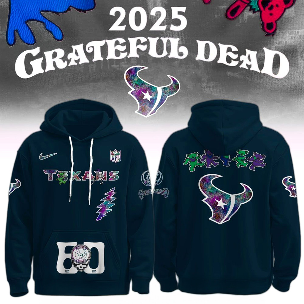Atlanta Falcons x Grateful Dead 60th Hoodie Falcons Merch Christmas Gifts For Football Fan-1