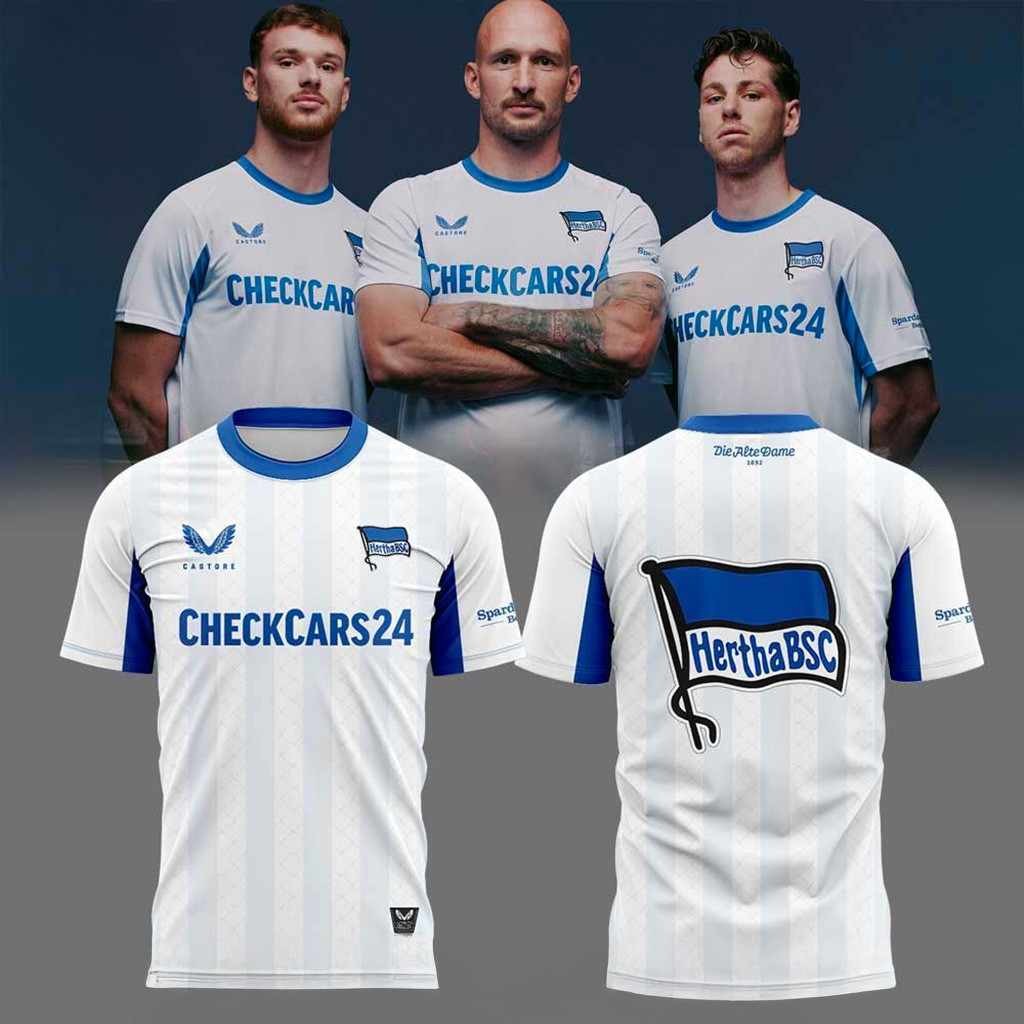 Auflage Hertha FC Unser Auswartstrikot 202526 Shirt Fan Merch Gift For Dad-1