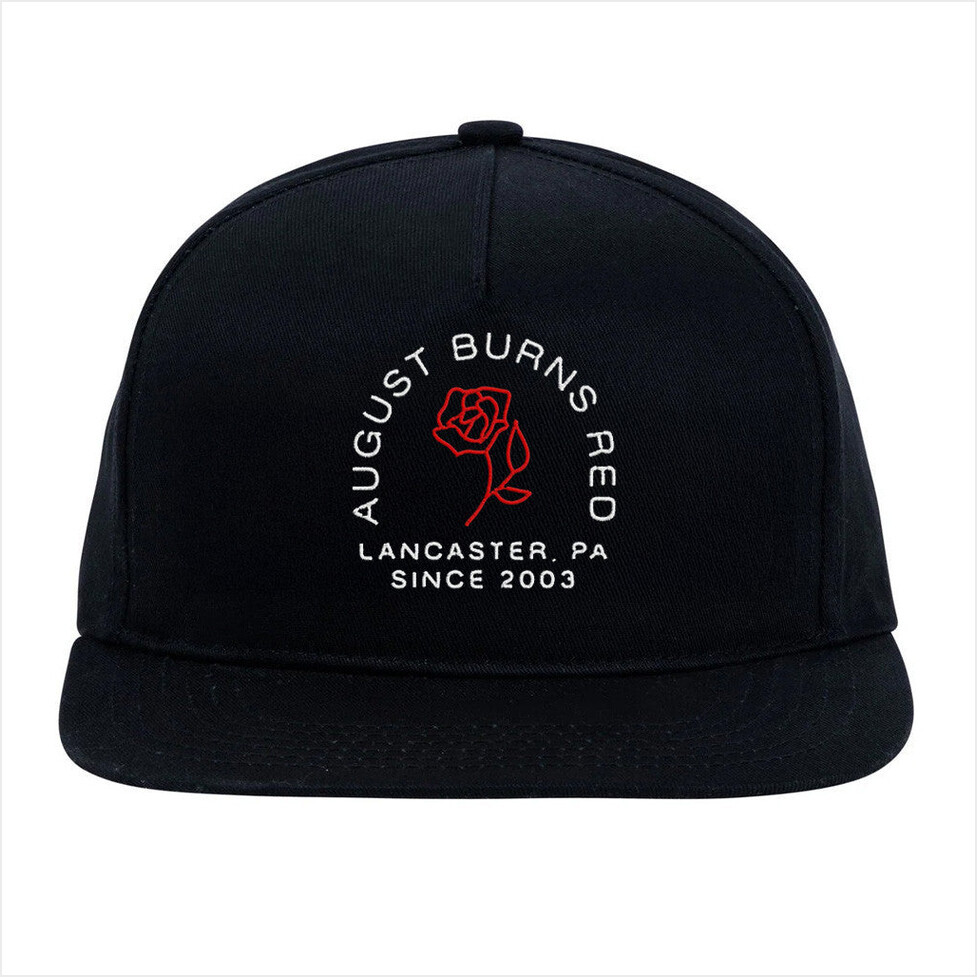 August Burns Red Merch Rose Snapback Hat Best Gifts For Friends Birthday Gifts For Him-1