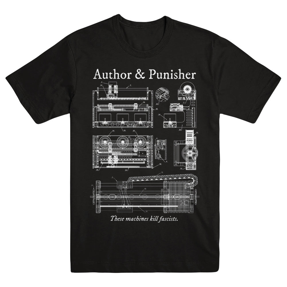Author And Punisher Merch These Machines Kill Fascists Shirt Author And Punisher Shirt Father'S Day Gifts For Boyfriend-1