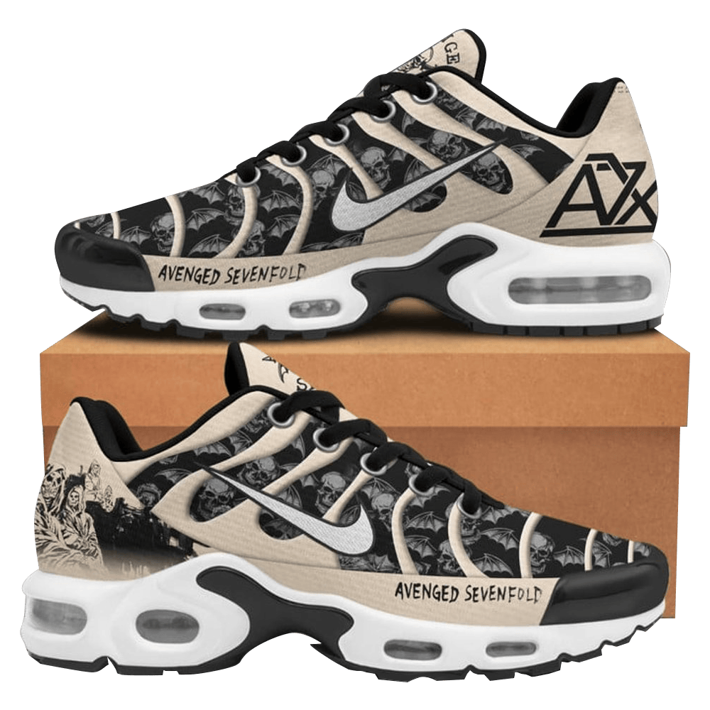 Avenged Sevenfold Air Cushion Sports Shoes Avenged Sevenfold Merch For Band Fans Father's Day-1