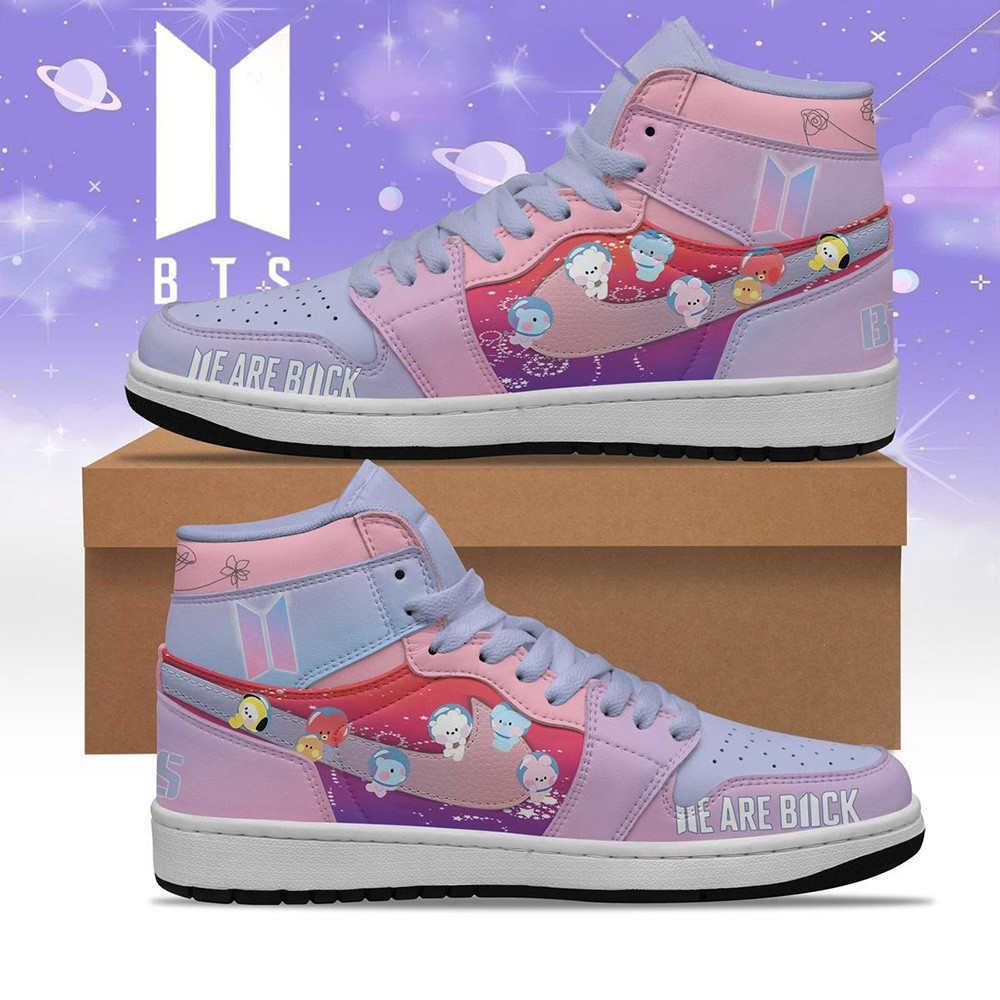 BTS We Are Back 2025 Air Jordan 1 Shoes BTS Merch Unique Gifts For Music Lovers-1