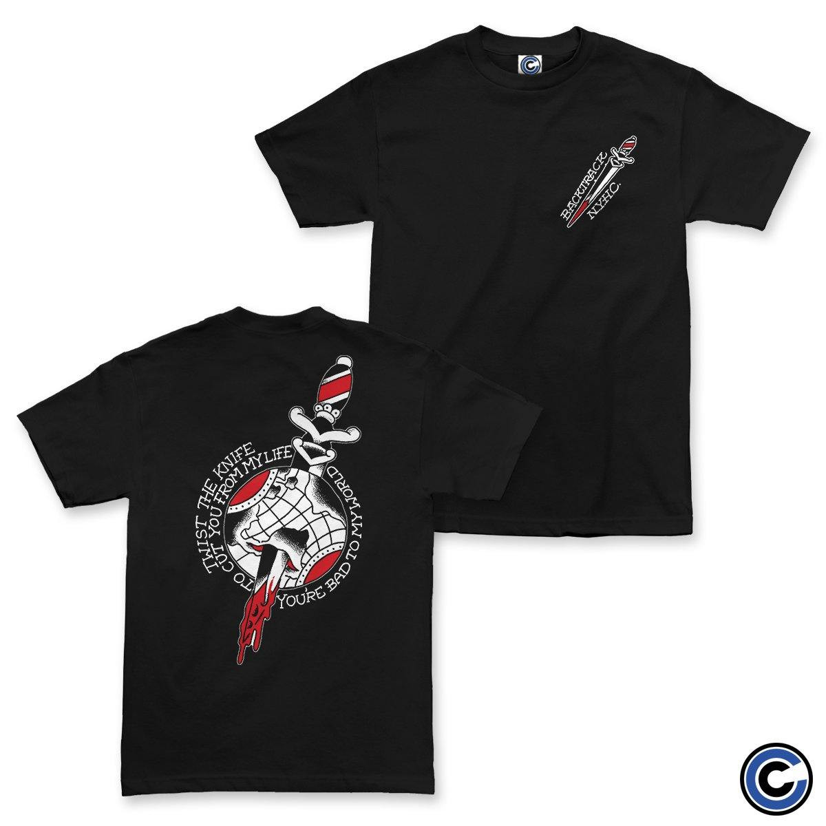 Backtrack Merch Twist The Knife Shirt Backtrack Shirt-1 Backtrack Merch Twist The Knife Shirt Backtrack Shirt-1