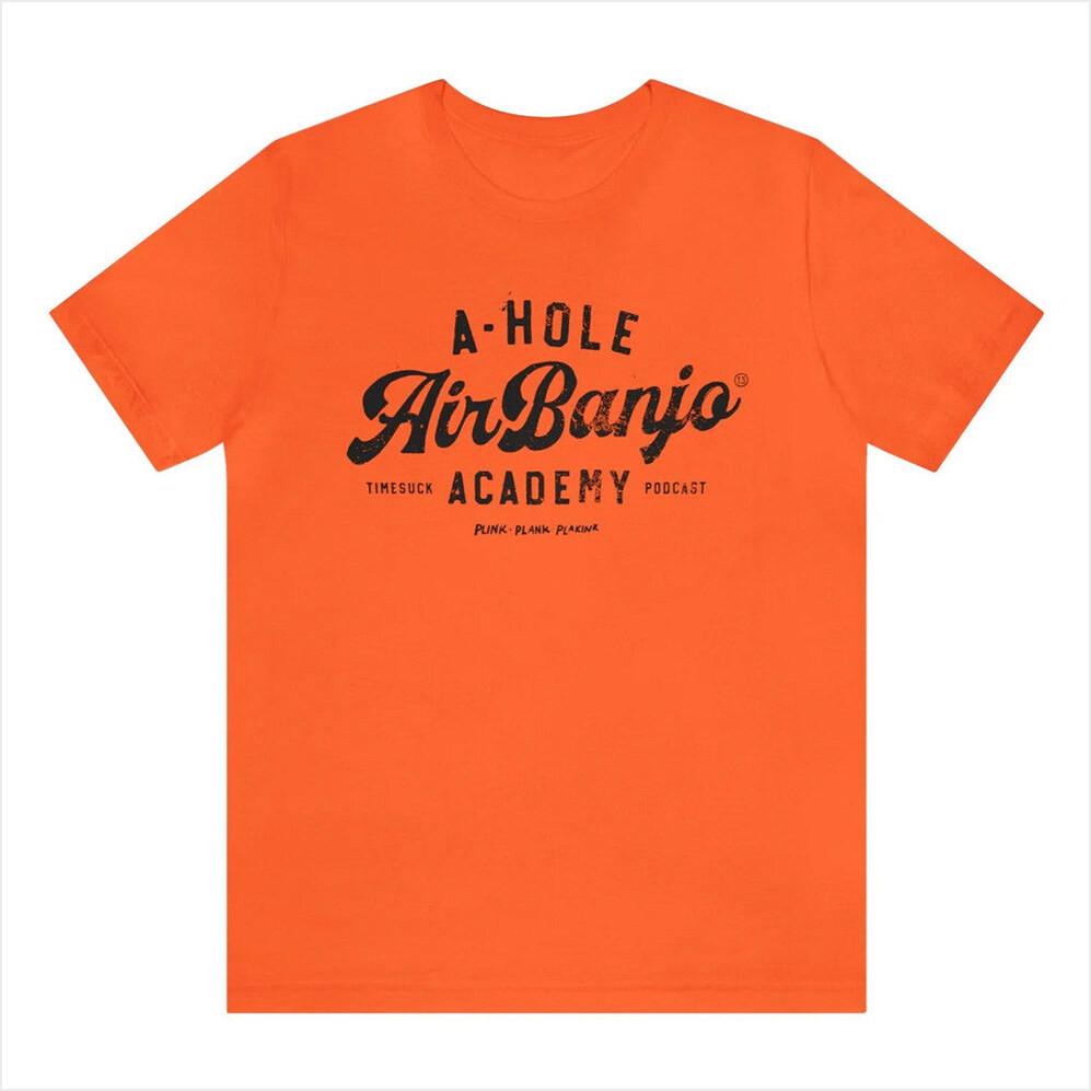 Bad Magic Merch Air Banjo Academy 2021 T-Shirt Orange Gifts For Friends Birthday Gifts For Her-1